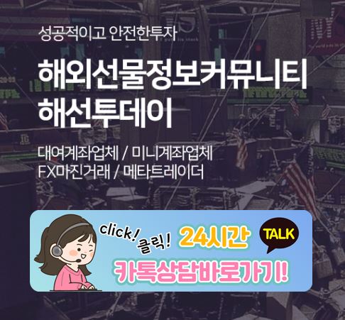 유로 FX 통화 선물을 위한 해선투데이 미니계좌 세팅 및 뉴스 분석